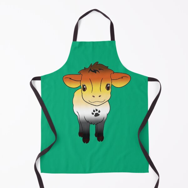 Item preview, Cute Gay Bear Pride Flag Cow, Kawaii Bear Pride Design designed and sold by Travelslightly.