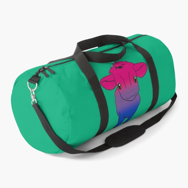 Item preview, Cute Bisexual Pride Flag Cow, Kawaii Bi Pride Design designed and sold by Travelslightly.