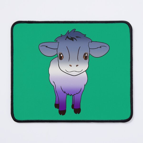 Item preview, Cute Butch Pride Flag Cow, Kawaii Butch Pride Design designed and sold by Travelslightly.