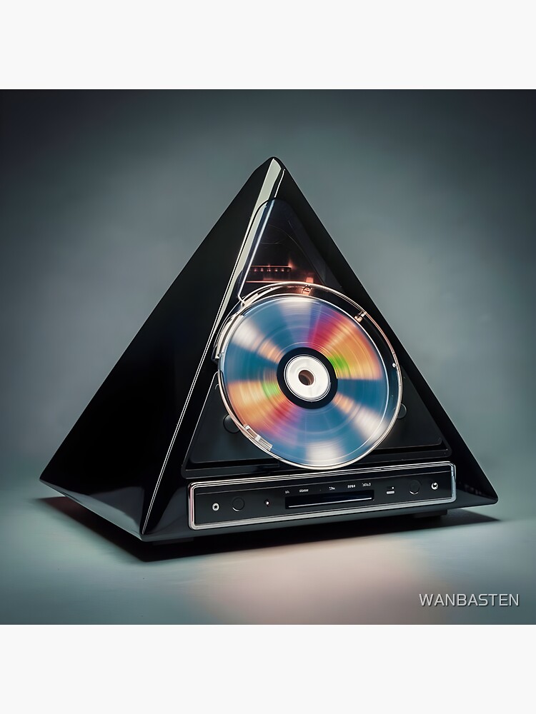 Black Pyramid CD Player