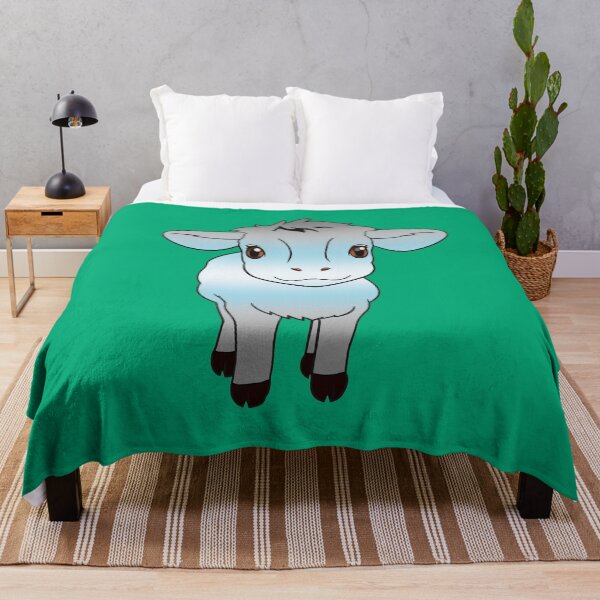 Item preview, Cute Demiboy Pride Flag Cow, Kawaii Demiboy Pride Design designed and sold by Travelslightly.