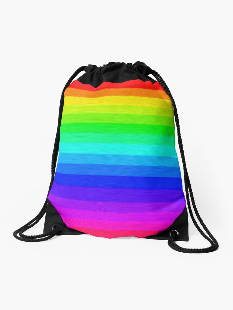 colorful drawstring bags