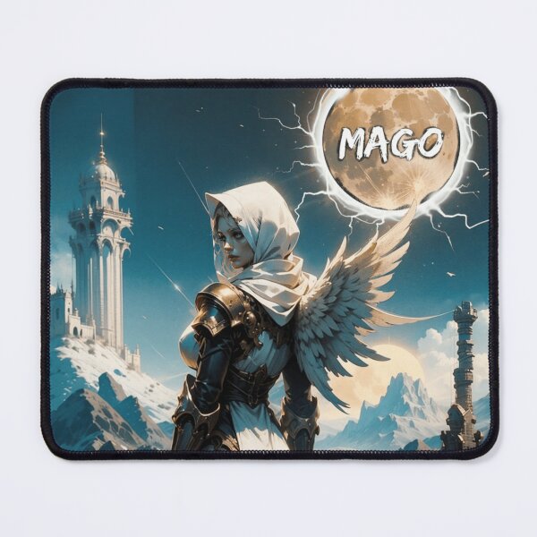 Item preview, Mago angel logo designed and sold by M4G0.