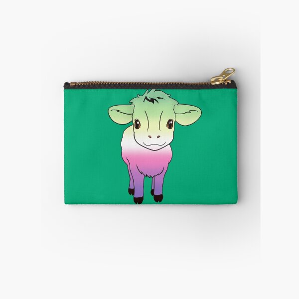 Item preview, Cute Genderfae Pride Flag Cow, Kawaii Genderdoe Pride Design, fae faer genderfaunet  designed and sold by Travelslightly.