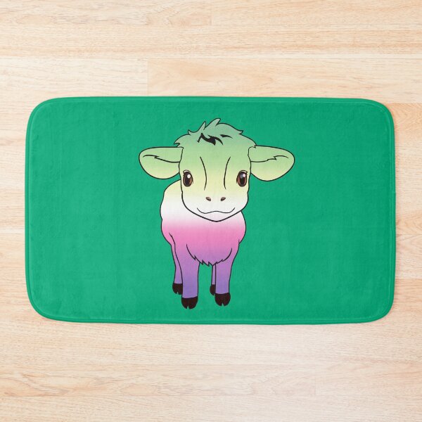 Item preview, Cute Genderfae Pride Flag Cow, Kawaii Genderdoe Pride Design, fae faer genderfaunet  designed and sold by Travelslightly.