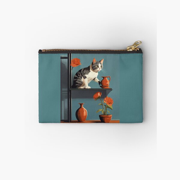 Item preview, Cat pushing things off the shelf designed and sold by BazPiccy.