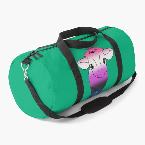 Item preview, Cute Genderfluid Pride Flag Cow, Kawaii Genderfluid Pride Design designed and sold by Travelslightly.