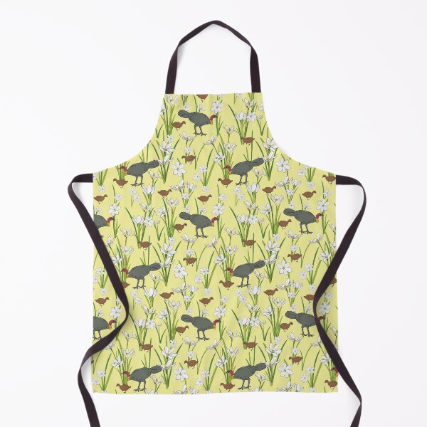 Item preview, Bush turkeys in my backyard - light yellow background designed and sold by SCdesignqld.