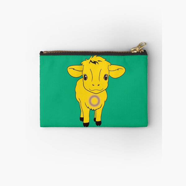 Item preview, Cute Intersex Pride Flag Cow, Kawaii Intersex Pride Design designed and sold by Travelslightly.
