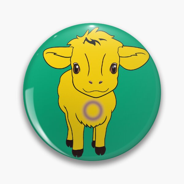 Item preview, Cute Intersex Pride Flag Cow, Kawaii Intersex Pride Design designed and sold by Travelslightly.