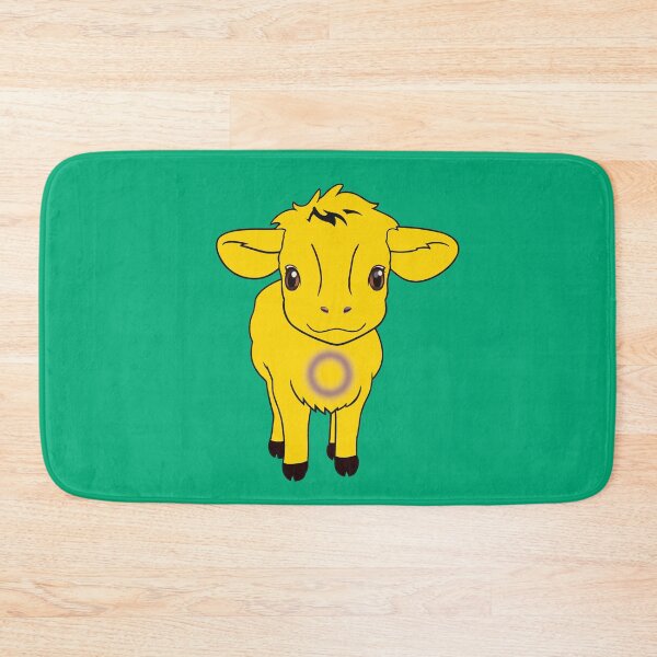Item preview, Cute Intersex Pride Flag Cow, Kawaii Intersex Pride Design designed and sold by Travelslightly.