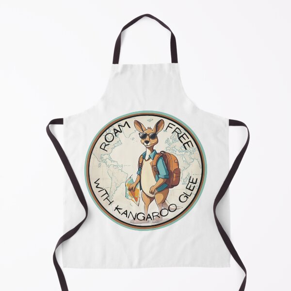 Item preview, Roam Free with Kangaroo Glee funny animal design designed and sold by lozsart.