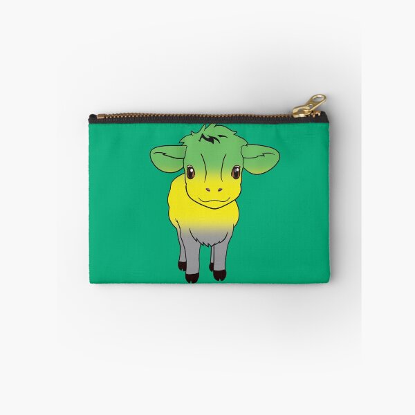 Item preview, Cute Lithromantic Pride Flag Cow, Kawaii Lithromantic Pride Design designed and sold by Travelslightly.