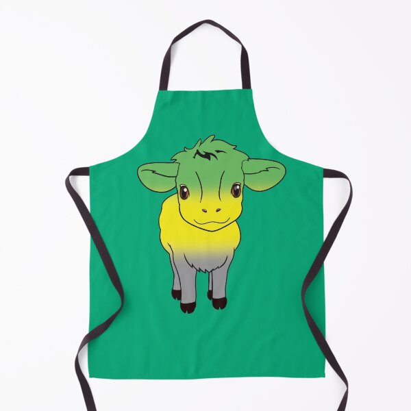Item preview, Cute Lithromantic Pride Flag Cow, Kawaii Lithromantic Pride Design designed and sold by Travelslightly.