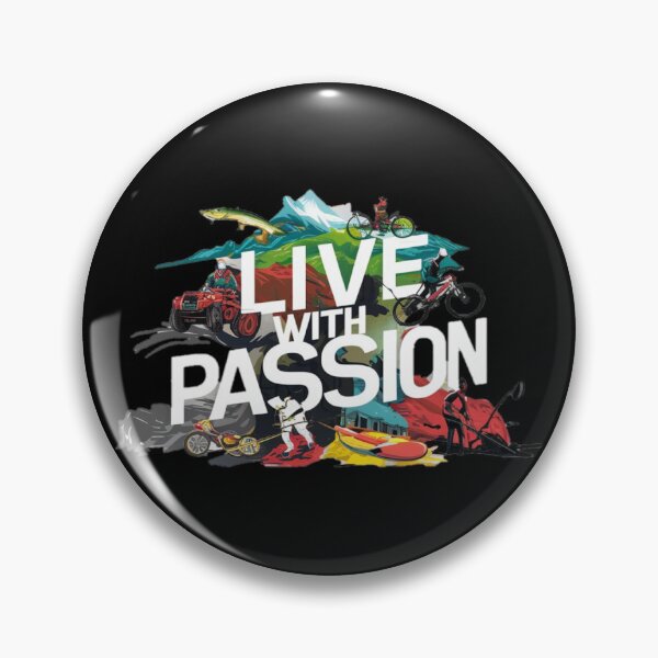 Item preview, ' Live with Passion ' watercolor designed and sold by Tomasz  Siennicki.