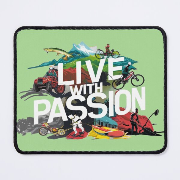 Item preview, ' Live with Passion ' watercolor designed and sold by Tomasz Siennicki.