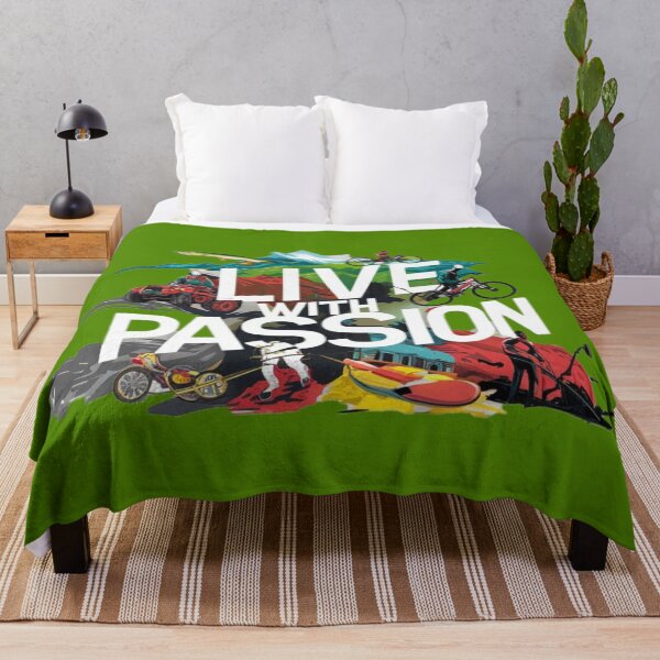 Item preview, ' Live with Passion ' watercolor designed and sold by Tomasz  Siennicki.