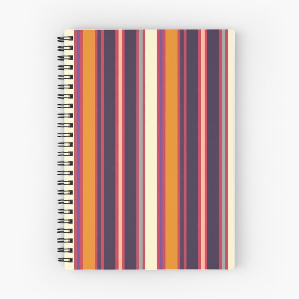 Item preview, Sunset Purple and Orange Stripes Pattern designed and sold by patternsoup.