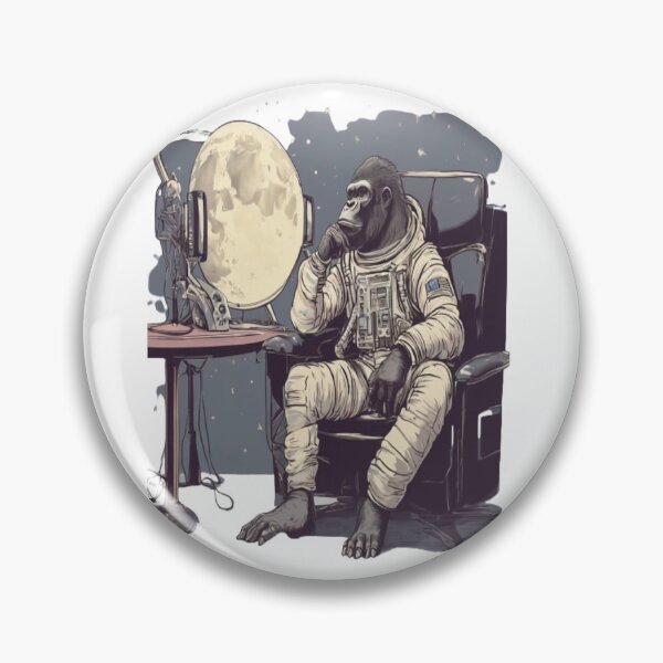 Item preview, gorilla astronaut in space cool design designed and sold by Hanebs.