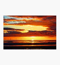 Irish Sea - Heavy Skys Photographic Print