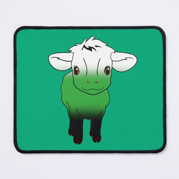 Item preview, Cute Neutrois Pride Flag Cow, Kawaii Neutrois Pride Design designed and sold by Travelslightly.