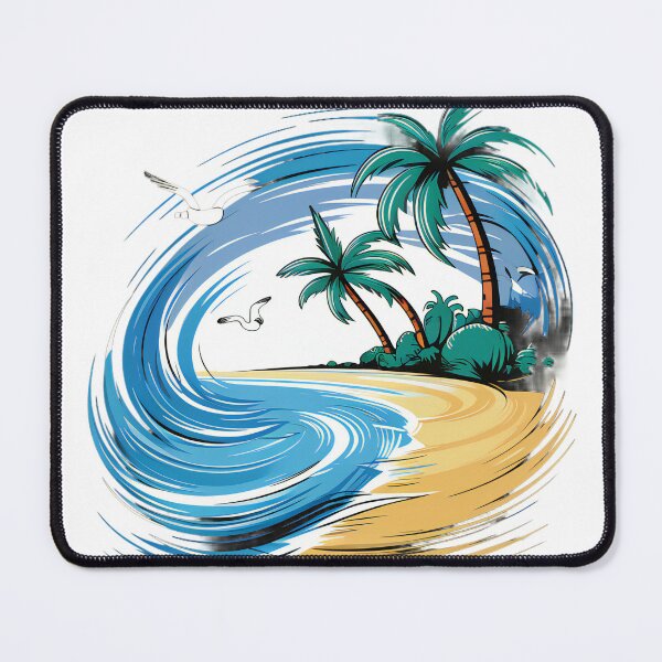 Item preview, Under a Boundless Sky, Freedom Beckons from the Sea designed and sold by DESIGNSPACK ® ✅.