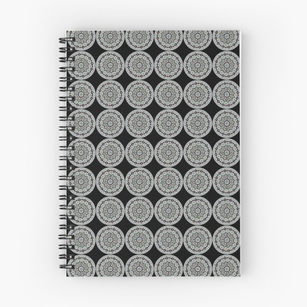 Artikelvorschau, Abstraktes grünes schwarzes rundes Mandala entworfen und verkauft von kattakitty.