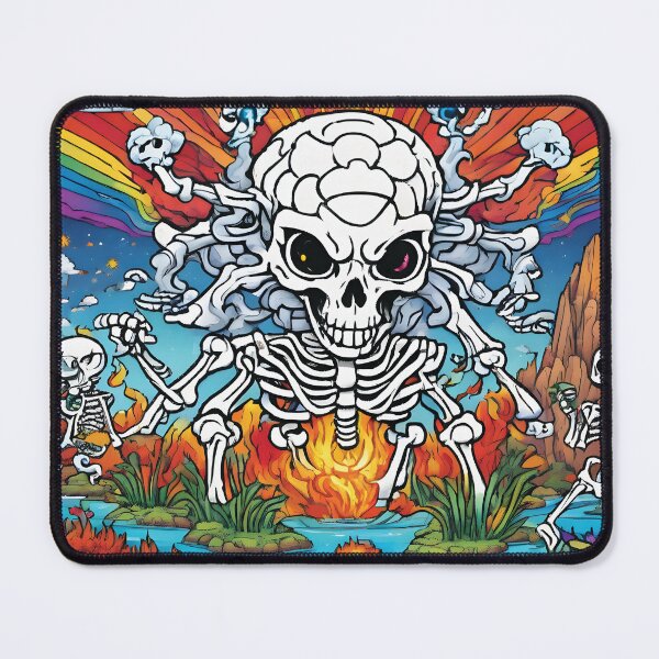 Item preview, Rainbow Demon Skeletons designed and sold by Ashley's Art Shoppe.