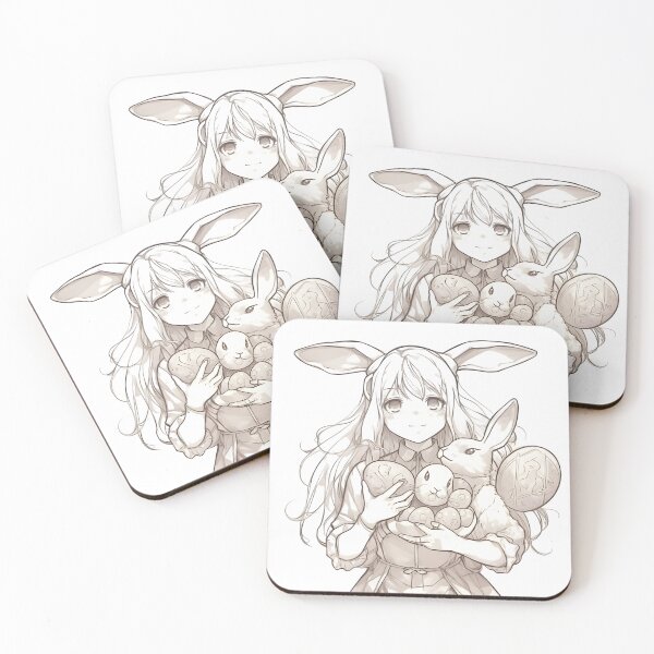 Item preview, Mother Easter Kawaii Lady designed and sold by PCGDrawing.