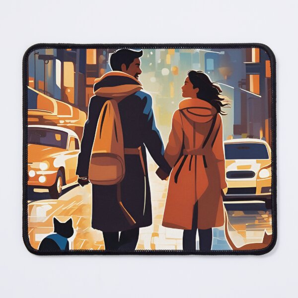Item preview, A Rainy Day Stroll designed and sold by Aaron Ran.