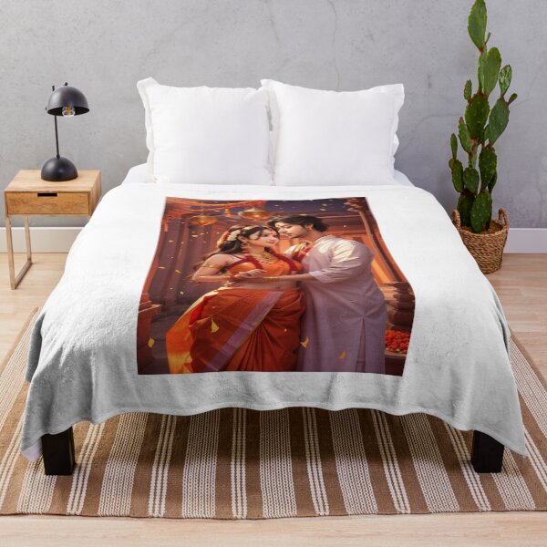 Item preview, Bengali couple enjoying festival designed and sold by Amitabr14.