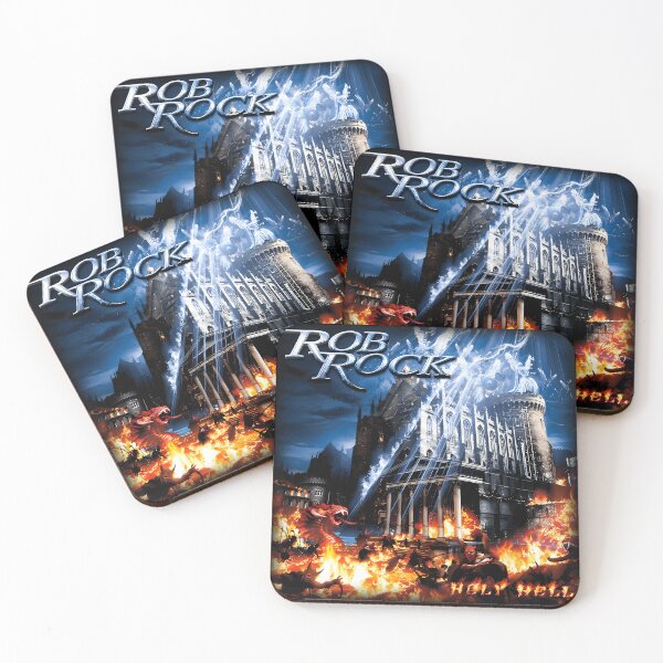 Item preview, Rob Rock - Holy Hell designed and sold by REBECCAMUNO.