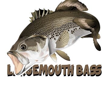 Largemouth bass legend! Art Print for Sale by Mélodie Courchesne
