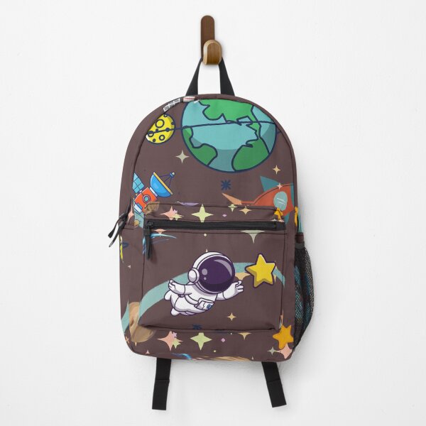 Item preview, Astronaut and Planet cartoon style No.7 designed and sold by DigiArtNDesign.