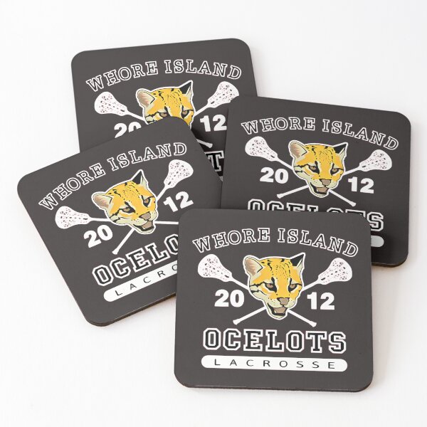Item preview, Whore Island Ocelots Laracrosse designed and sold by JennaEdwa.