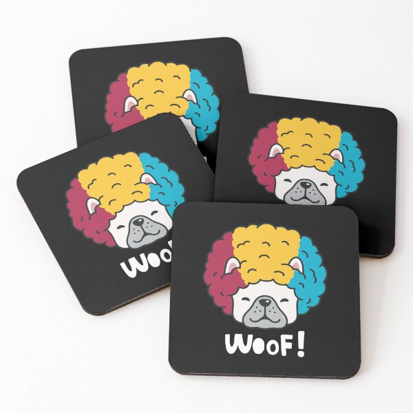 Item preview, Funny Afro Clown Dog Woof designed and sold by ModkMerch.