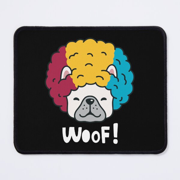 Item preview, Funny Afro Clown Dog Woof designed and sold by ModkMerch.