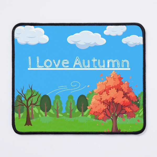 Artikelvorschau,  Ich liebe den Herbst entworfen und verkauft von PapaMatrix.