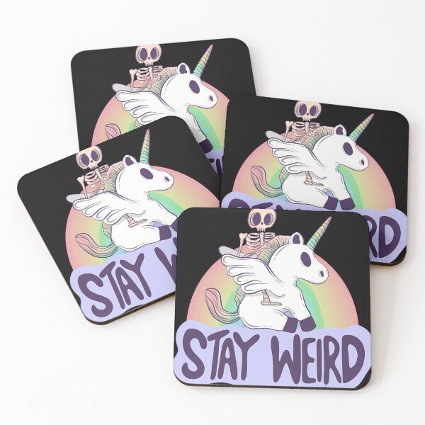 Item preview, Stay Weird And Ride A Unicorn designed and sold by NATHANCARRITHE.