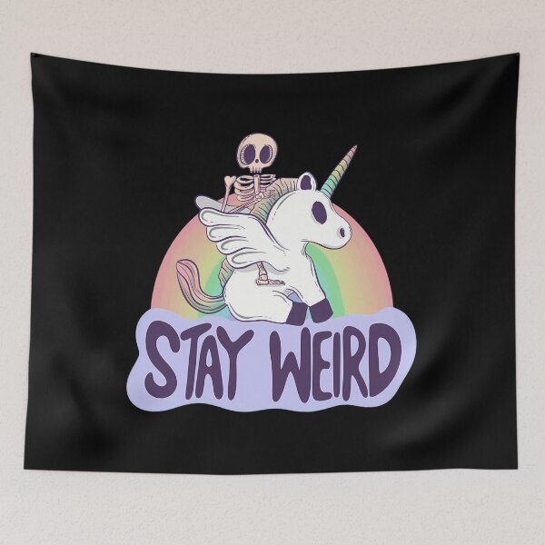 Item preview, Stay Weird And Ride A Unicorn designed and sold by NATHANCARRITHE.