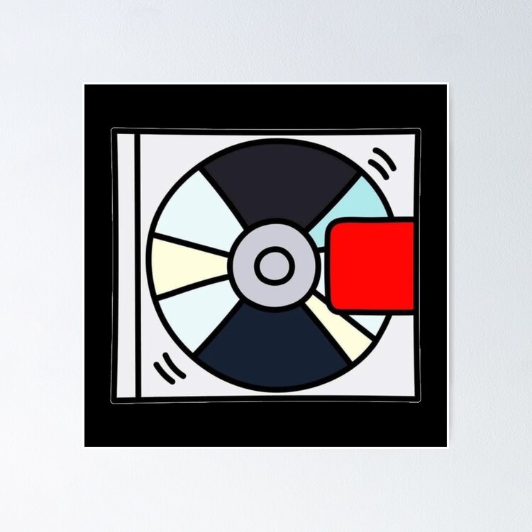 Yeezus logo art Sticker