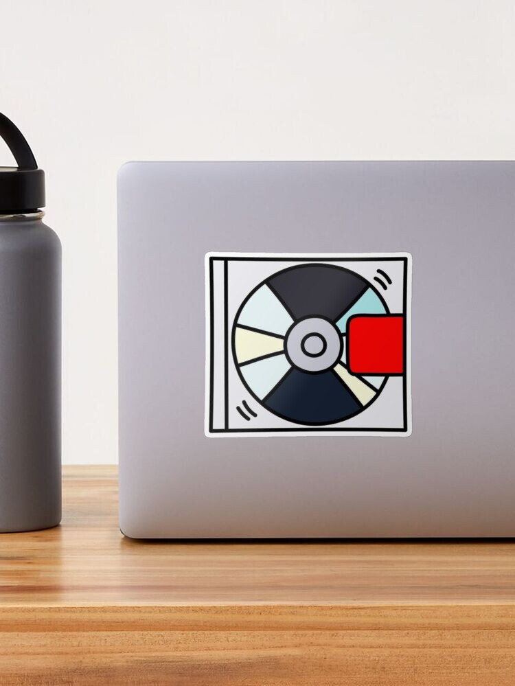Yeezus logo art Sticker