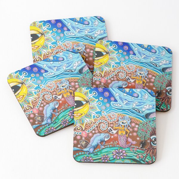 Item preview, Merpeople and the Whale in the Skys  designed and sold by WiddershinsArts.