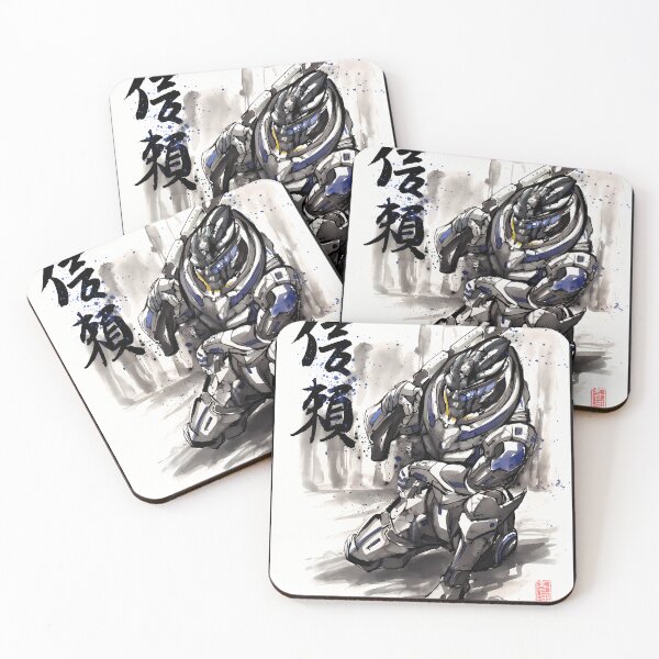 Item preview, Mass Effect Garrus Sumie Style With Japanese Calligraphy designed and sold by ZELTDELOSS.