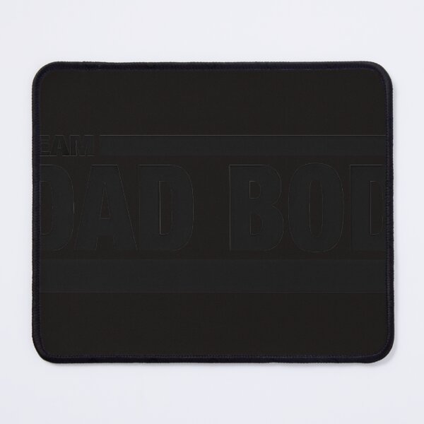 Item preview, Team Dad Bod (Black) designed and sold by AmyCheneve.