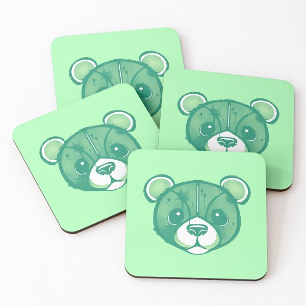 Item preview, Battered Bear - Bright Green designed and sold by UNK-Fatigues.