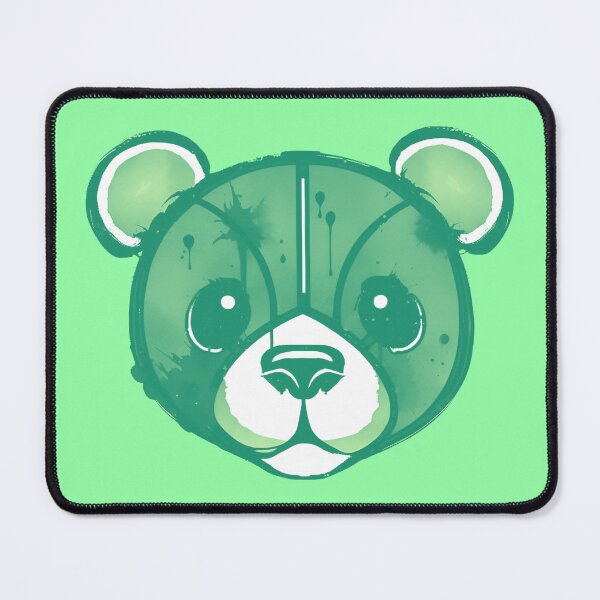 Item preview, Battered Bear - Bright Green designed and sold by UNK-Fatigues.