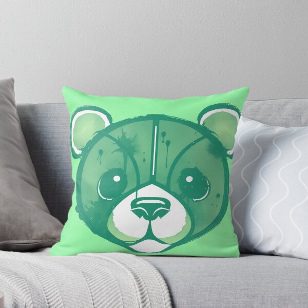 Item preview, Battered Bear - Bright Green designed and sold by UNK-Fatigues.