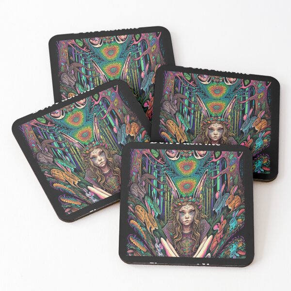 Item preview, Psychedelic Alice in Wonderland Indy Art  designed and sold by Coexist In Tee's .