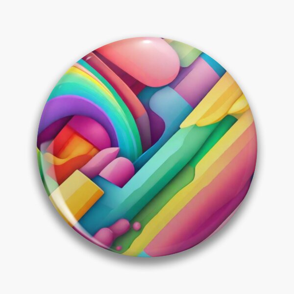 Item preview, "Abstract Rainbow Piping Paint" designed and sold by HancockArtisans.